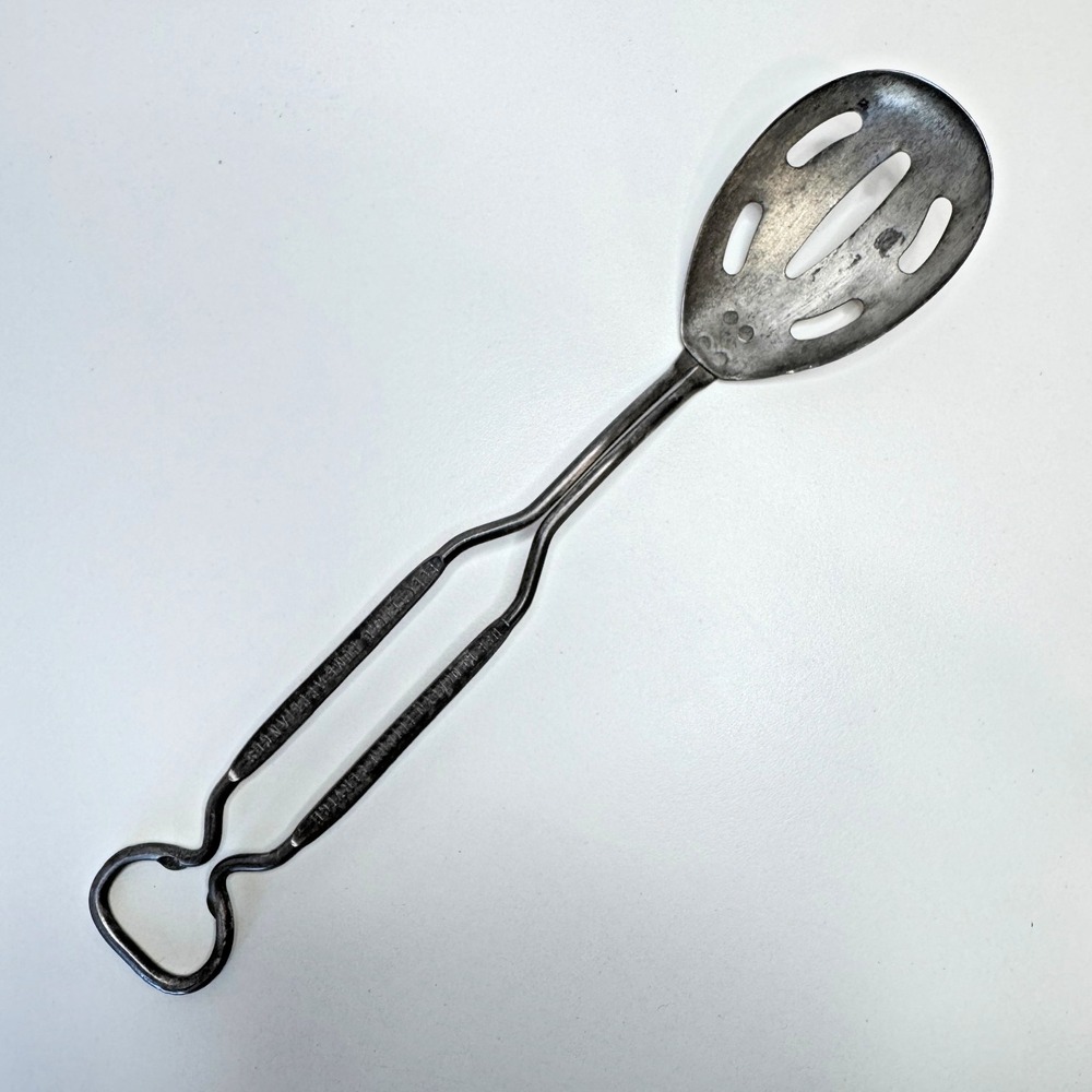 Vintage Antique Advertising Spoon & Bottle Opener Brooklyn Edison Service Patina